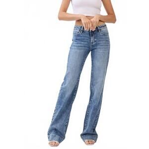 NEW PETRA153 everyday straight-leg fit jeans in blue